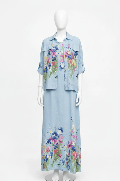 Robe 2 pièces robe + boléro bohème
