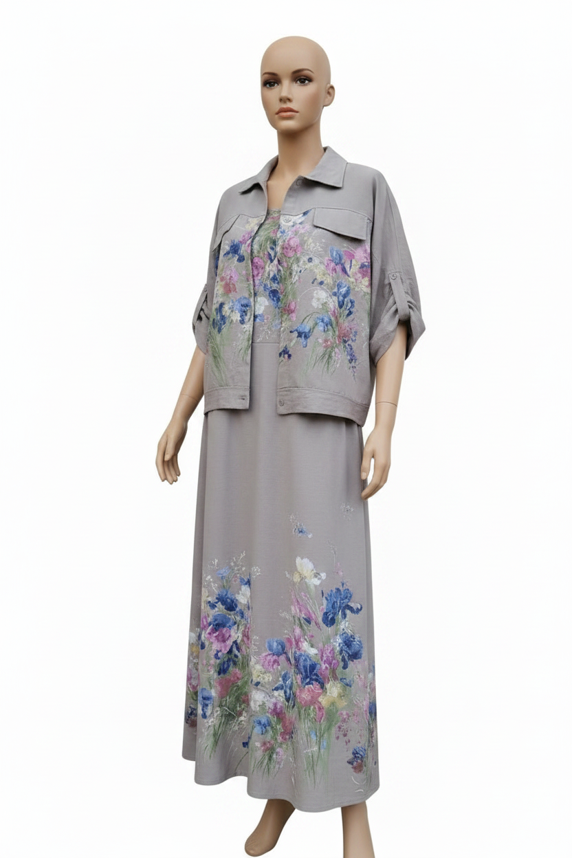 Robe 2 pièces robe + boléro bohème